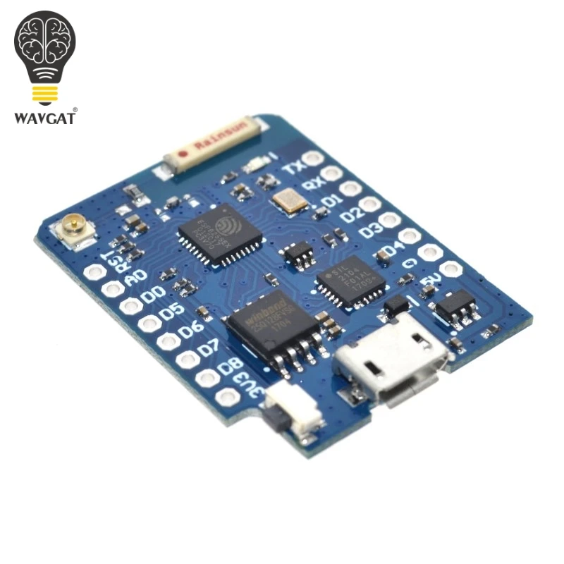 1 шт. внешний антенный разъем D1 mini Pro 16M ESP8266 Wi Fi + бесплатная антенна|d1 mini|mini promini |