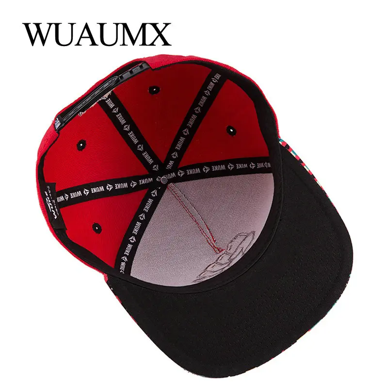 Wuaumx Snapback кепка мужская женская Карта Африки Бейсбол Кепки хип-хопа кепка с прямым козырьком бейсболки мужские женские