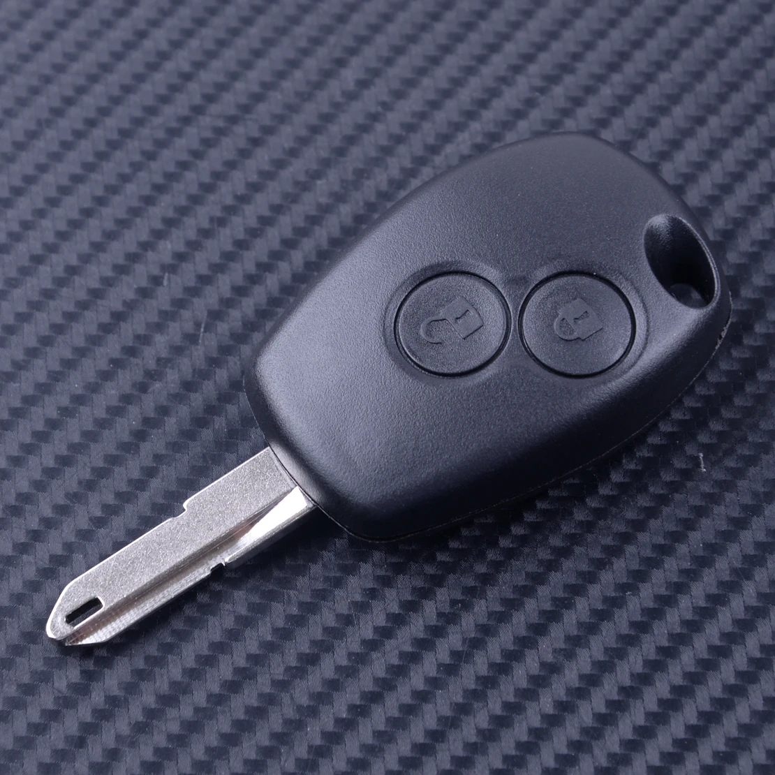 2 Buttons Car Remote Key Shell Case Fob with Uncut Blade fit for RENAULT Clio DACIA Logan Sandero