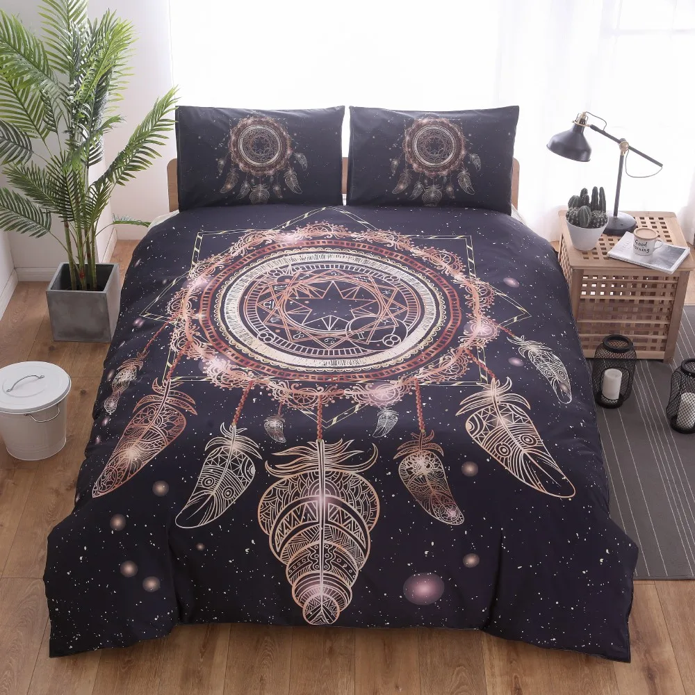 Lai Yin Sun 3D Sky Dream Catcher Motorcycle Skull Printed Duvet Cover Set 2/3pcs Single Queen King Bedclothes Bedding Sets Lai Yin Sun 3D Sky Dream Catcher Motorcycle Skull Printed Duvet Cover Set 2/3pcs Single Queen King Bedclothes Bedding Sets