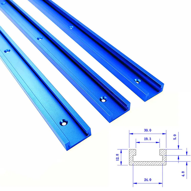30/45 модель алюминиевого сплава направляющая для резки стоп t-треков алюминиевый паз направляющая для резки джиг приспособление Деревообработка DIY инструмент