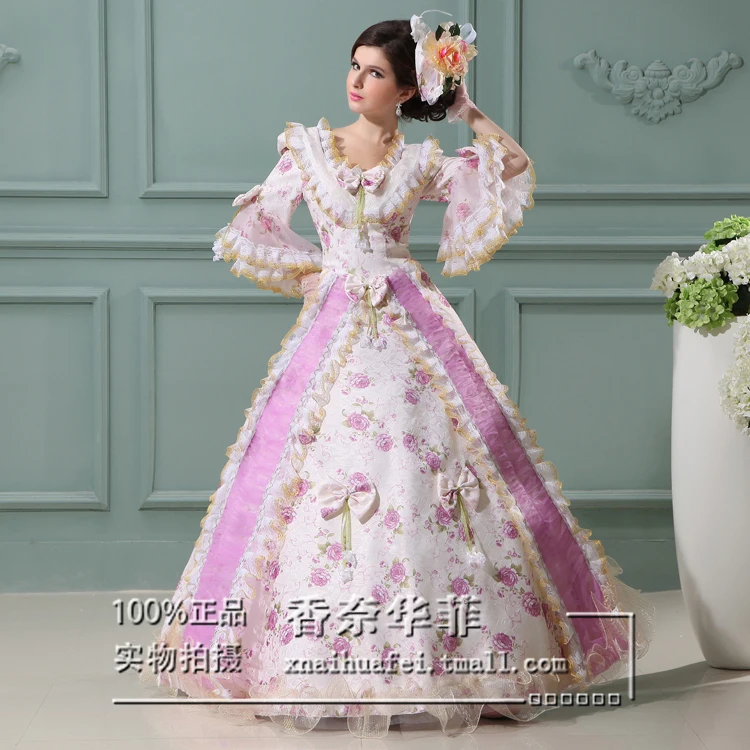 

Noble Medieval Dress Princess Medieval Renaissance Ball Gown Costume Victorian Cosplay Halloween Party Prom Costumes Customized