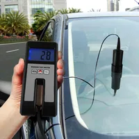 100% Range Glass Plastic Visual Light Transmission 18mm Thickness Continuous Measuring Digital Window Tint Meter with Sensor 2