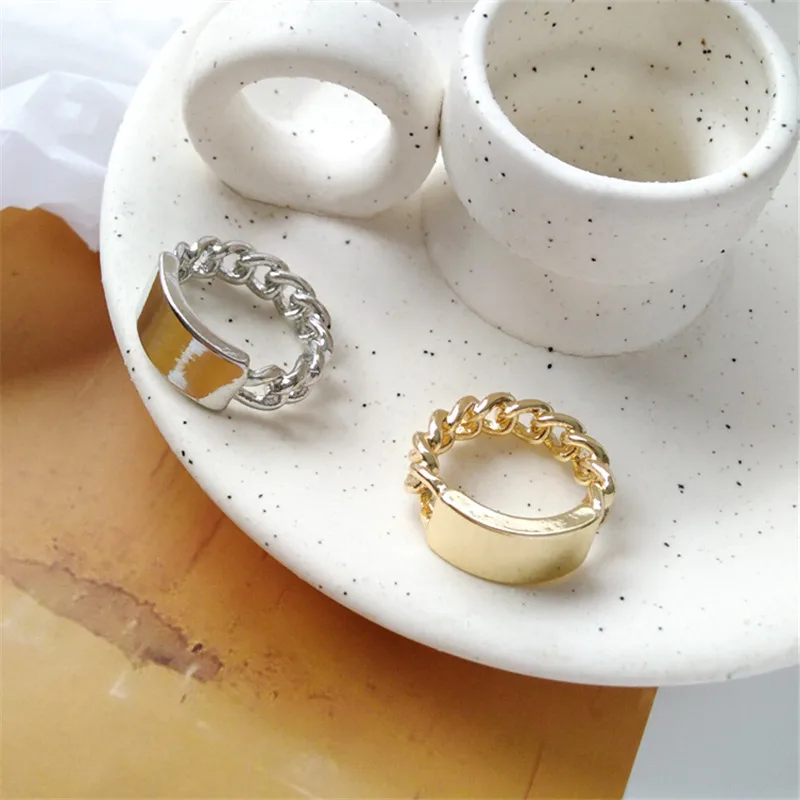 Регулируемое кольцо на палец личность модное женское Ювелирное кольцо серебряное кольцо набор для женщин подарок на свадьбу юбилей