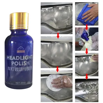 

Car Auto Headlight Renovation Repair Agent 9H Hardness Car Coating Repair Set Liquid Scratches Oxidation Polishing Coat