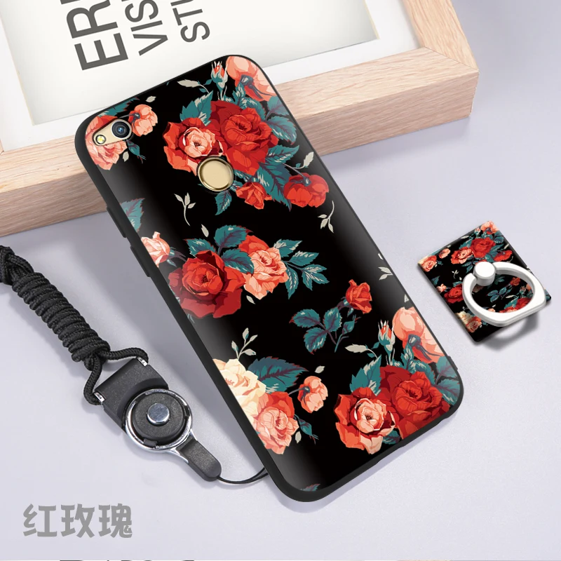 Fundas для Huawei Honor 8 lite чехол Мода Краски ТПУ Мягкий силиконовый случае Телефонные