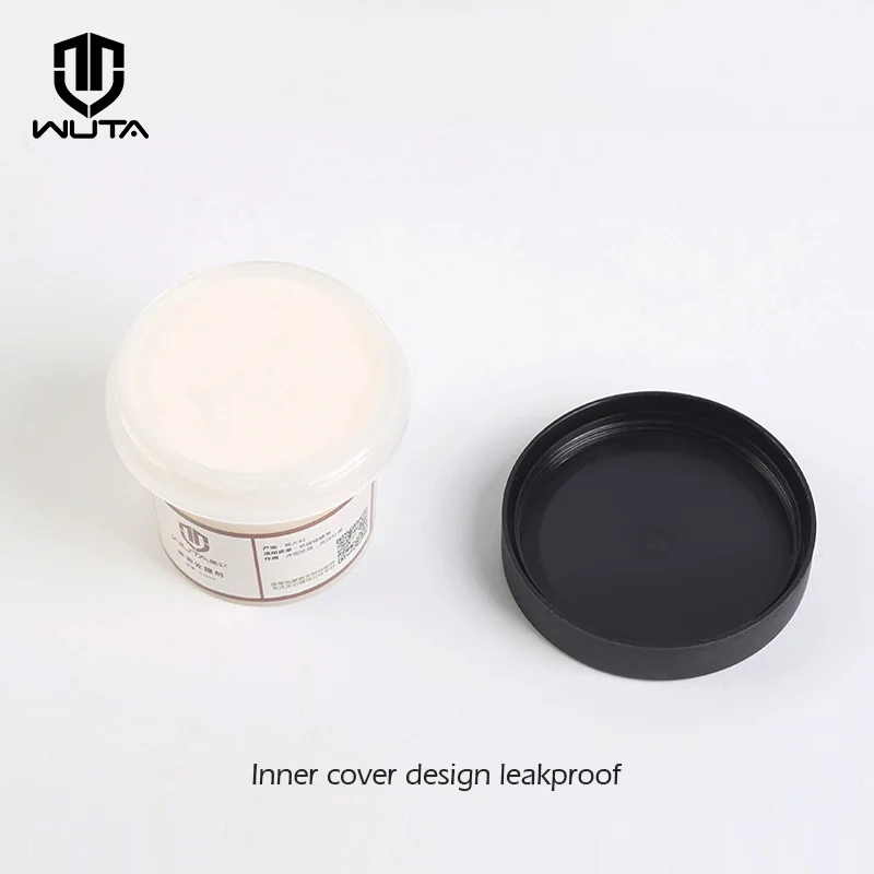 Skup WUTA włochy importowane skórzane Tokonole skórzane CMC Tragacanth nagniatania gumy jasne i gładkie leczenie Agent rzemieślnicze szycia