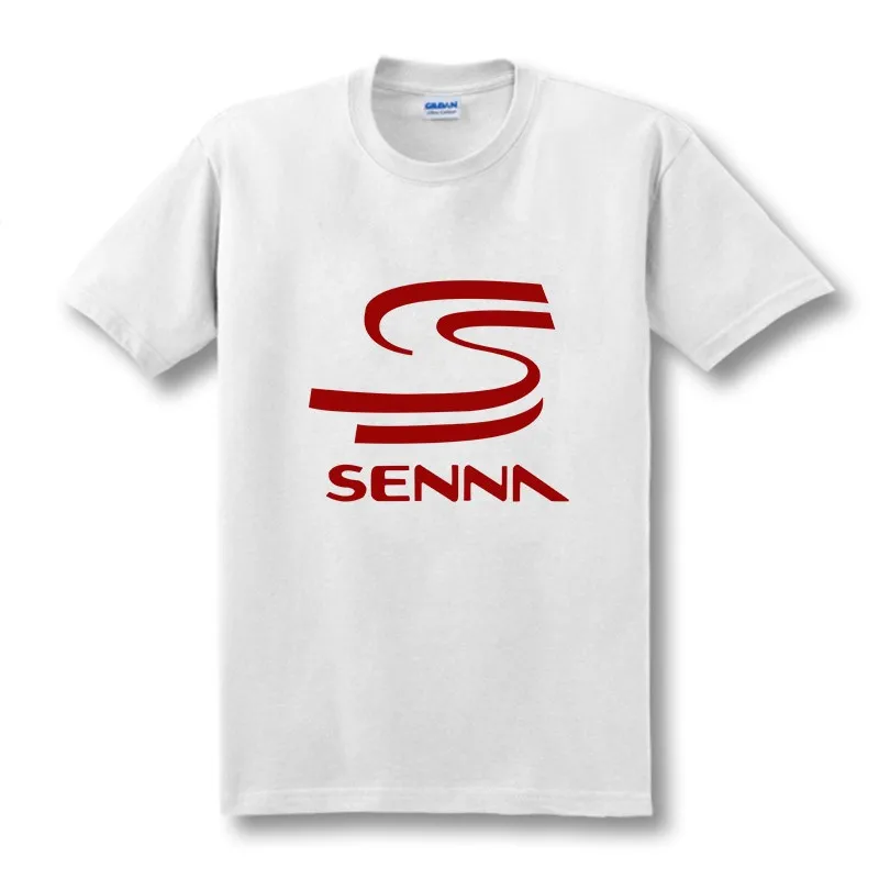 Новинка, брендовая футболка HERO F1 AYRTON SENNA, Мужская футболка, размер S~ 2XL, Повседневная футболка с коротким рукавом, топ,, XS-XXL