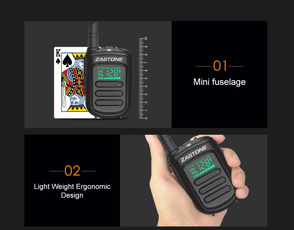 10 шт.) Zastone Mini9 Walkie Talkie профессиональный портативный двухстороннее радио CB радио UHF 400-470MHz коммуникатор трансивер telsiz