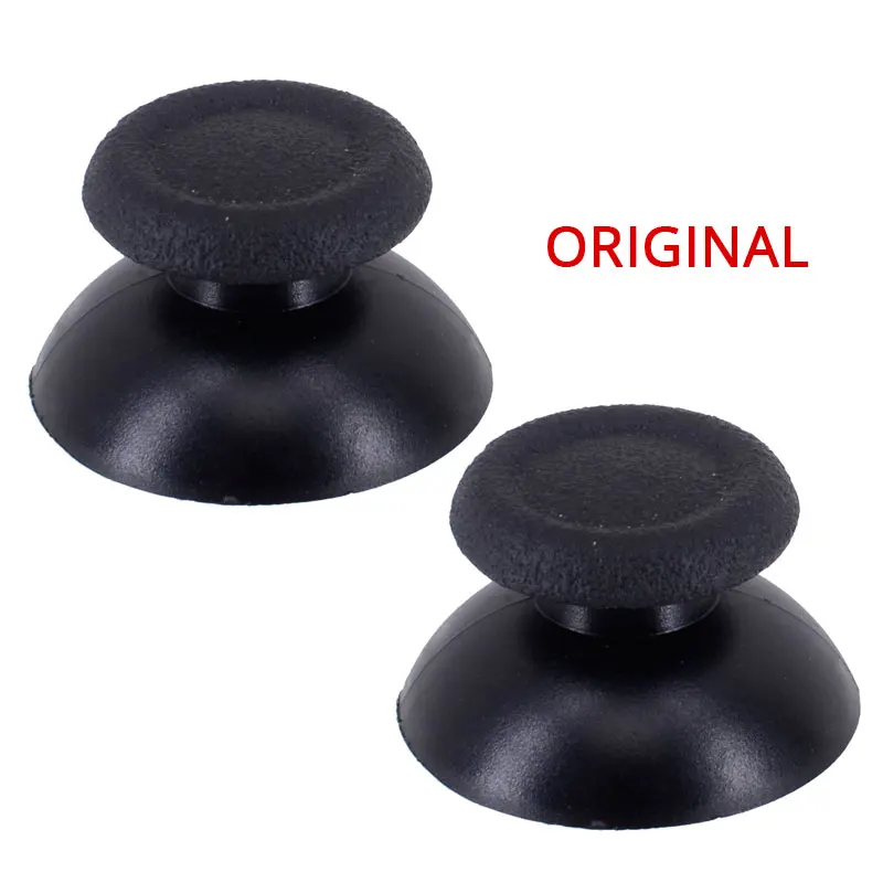 

2pcs/4pcs Black Original Joystick Thumb Stick Thumb Grip Caps Mushroom Cap for Dualshock 4 PS4/PS4 slim/PS4 pro Controller