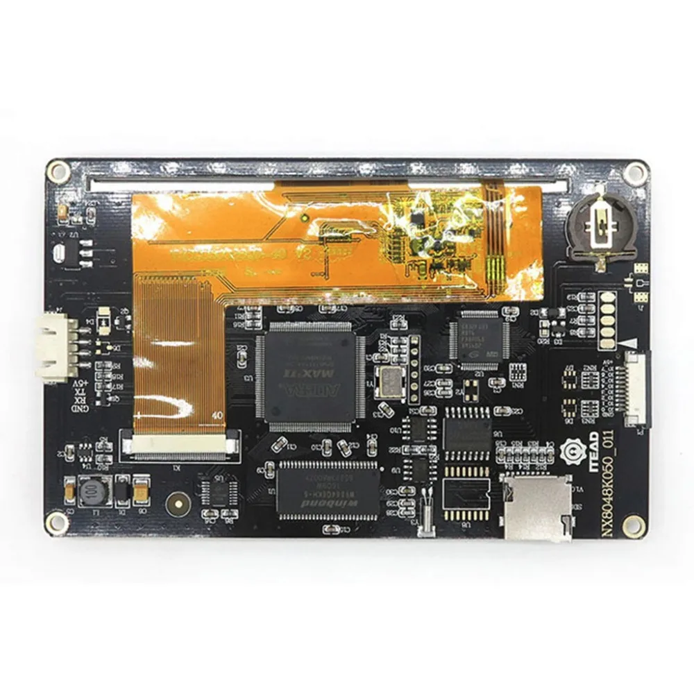 Nextion 5 0 &quotNX8048K050 Улучшенный HMI Интеллектуальный USART UART серийный сенсорный TFT ЖК