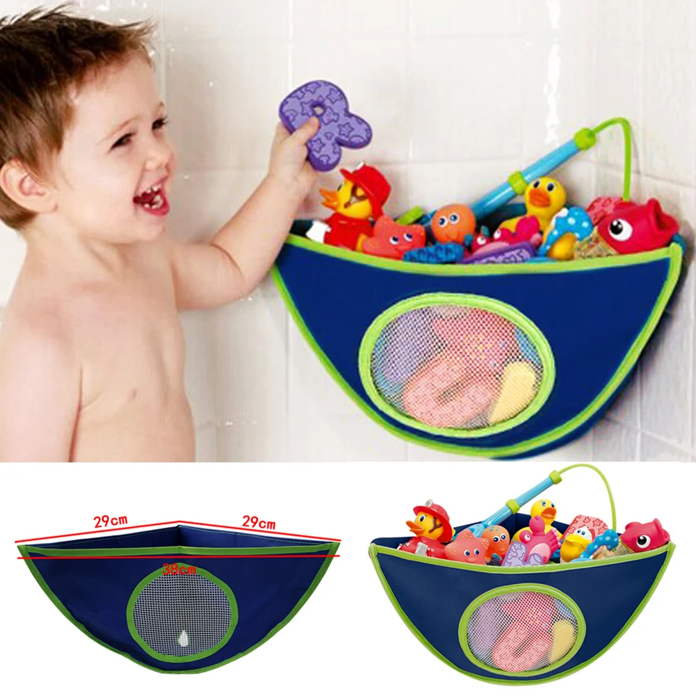 

Waterproof Hanging Toy Storage Bag Vacuum bags Baby Care Storage Basket Baby Kids Bath Toy Basket Organizer