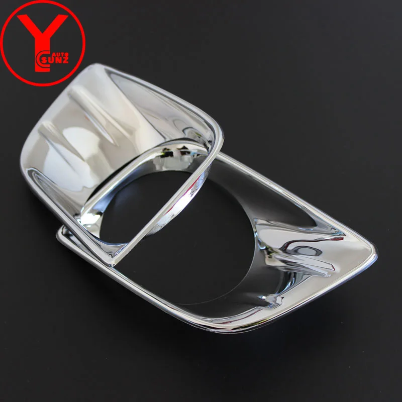 Хромированная крышка противотуманных фар ABS для Toyota Land cruiser Prado 150 2010 2013 аксессуары