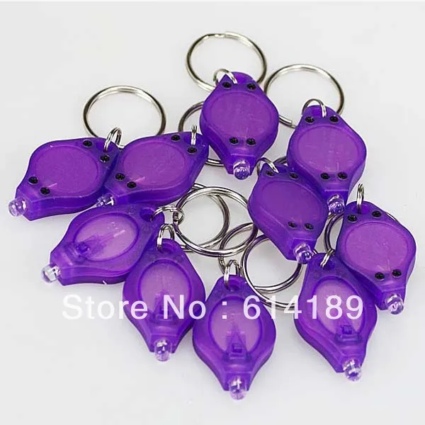 

395nm UV LED Keychain Money Detector (10pcs/lot)