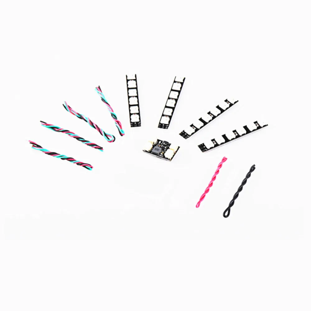 

FPV Full color LED WS2812 LED board LED Light Module Control Module Set for RC FPV Racing Drone Multirotor spare parts