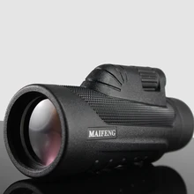 10X42 монокулярный телескоп FMC зеленая пленка Binoculo оптический охотничий прицел Туризм низкий уровень света Nght Vision