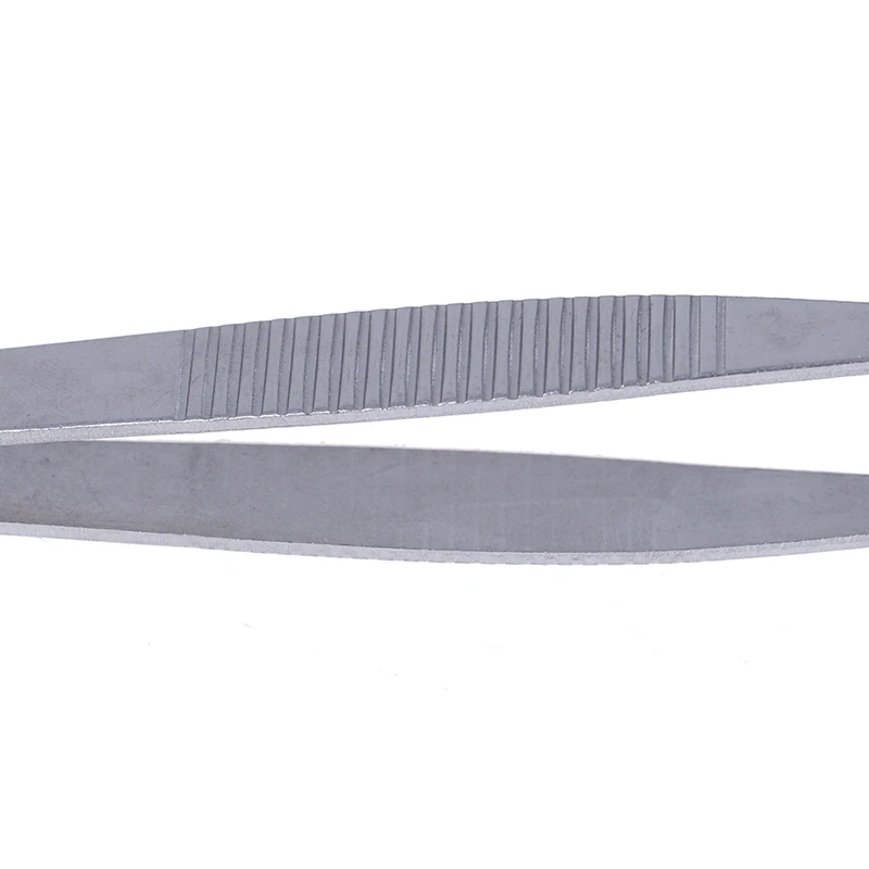 1PC Stainless Multifuctional Steel Elbow Tweezers Aquarium Clear Clip Tool Medical Repair Tools 12.5/14/16/18/20/25/30cm tweezer tool