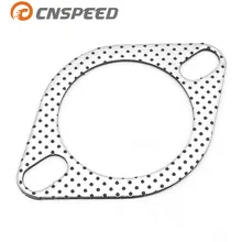 CNSPEED фланец выхлопной трубы 5 шт./лот 2,5 дюйма/63 мм автомобильный двигатель выхлопная прокладка/Универсальная выхлопная труба GasketYC101116