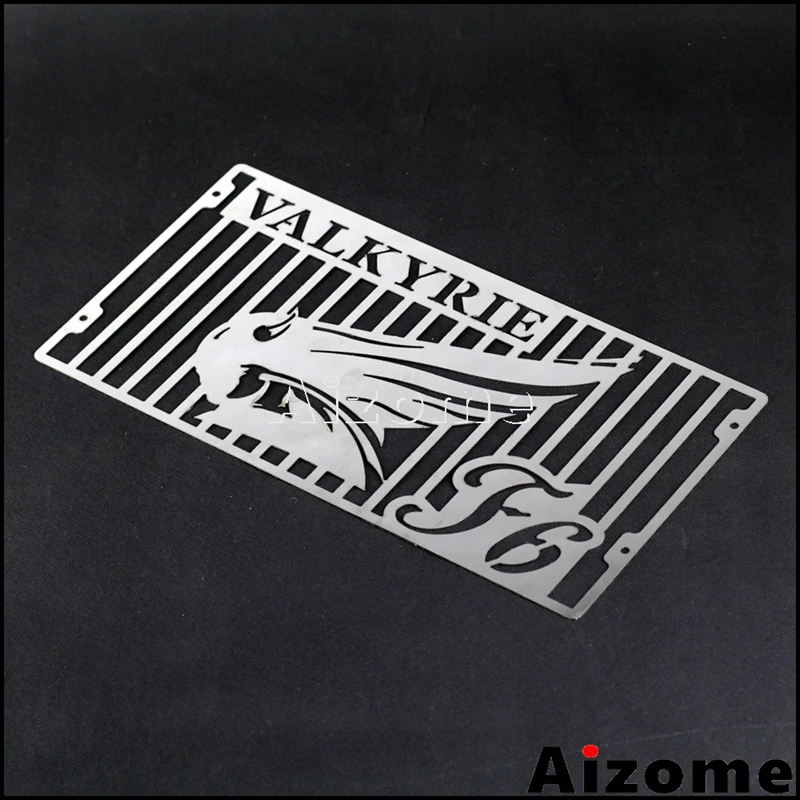 

Chrome Stainless Steel F6 Radiator Grill Protector Cover For Honda Valkyrie GL1500 Grill Guard