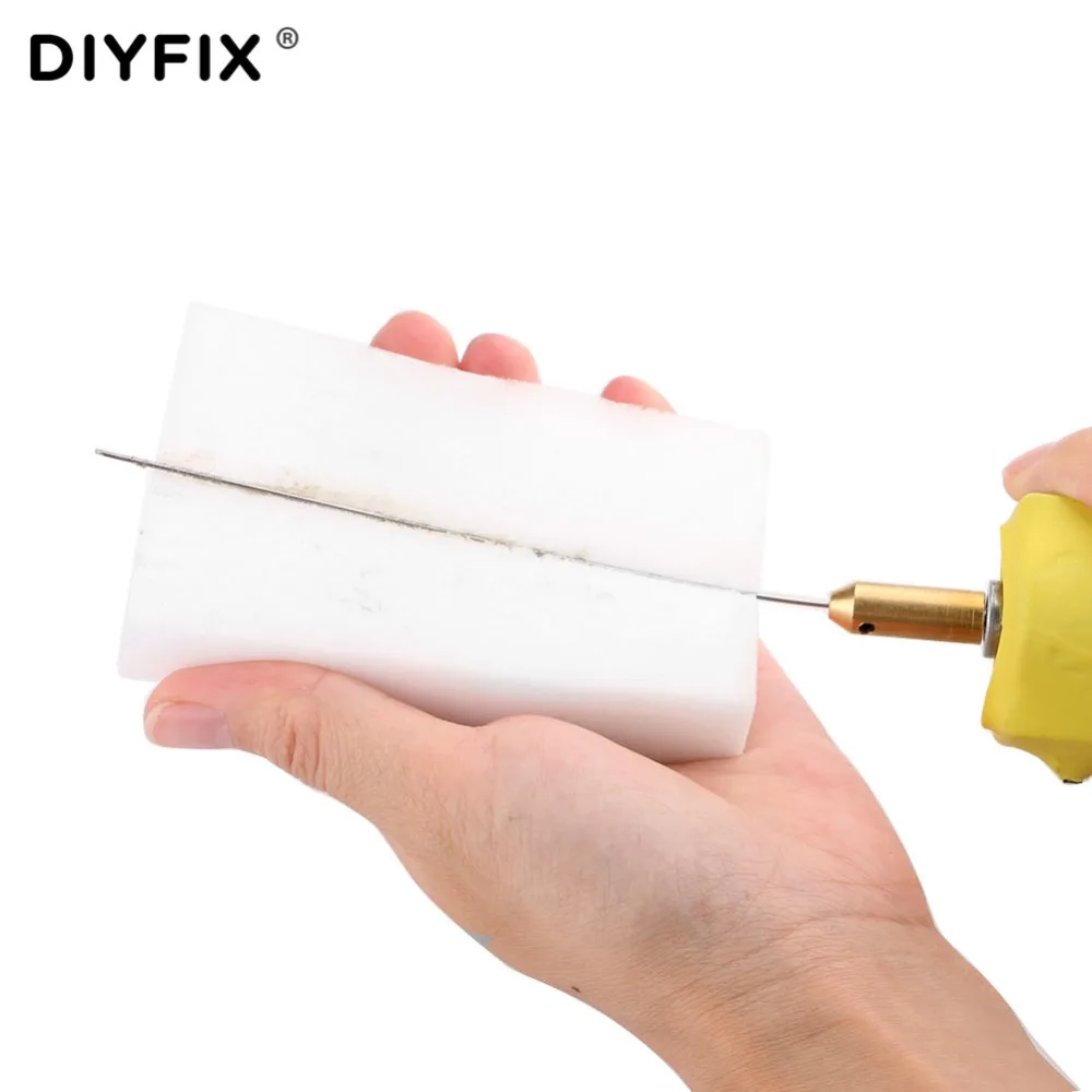 DIYFIX 2 шт. инструмент для ремонта мобильных телефонов ЖК-экран ОСА клей удаление Губка Очиститель Клей для удаления пены ручные инструменты