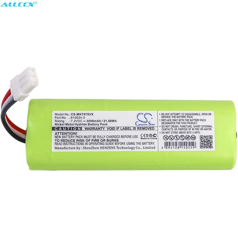 Аккумулятор Cameron Sino 810534 3 для Makita 4076 4076D 4076DWR 4076DWX 3000 мАч|Цифровые аккумуляторы| |