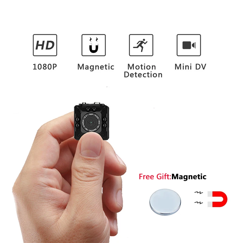 SQ10 Full HD1080P мини DV DVR камера видеокамеры с ночным видением и обнаружением движения
