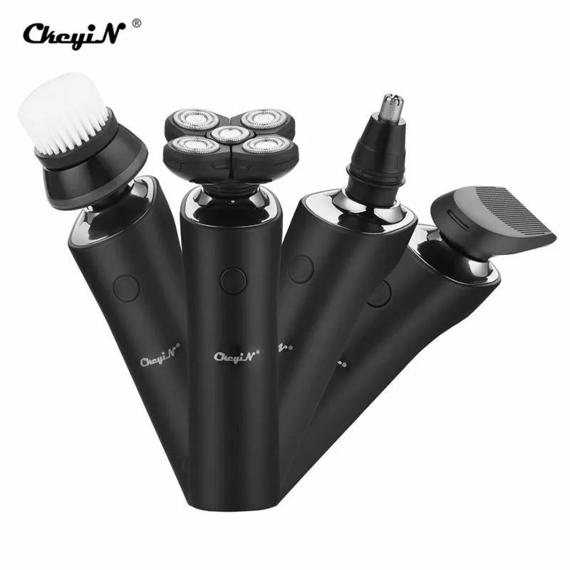 4 In 1 Washable Grooming Kit Beard Nose Ear Hair Trimmer Shaver Hair Cliper Electric Hair Cutting Machine Haircut for Men 45