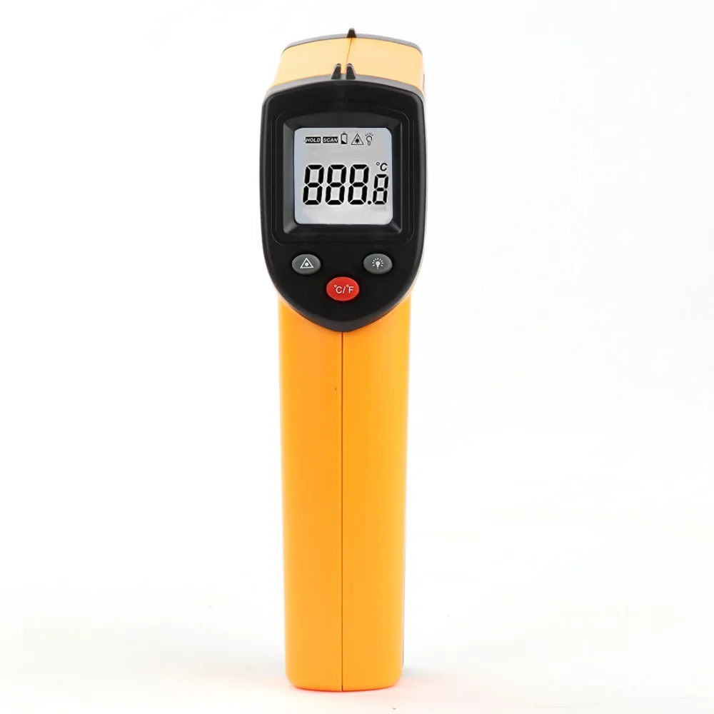 

Handheld Digital LCD Non-Contact Temperature Gun GM320 Laser IR Infrared Thermometer Point -50~380 Degree