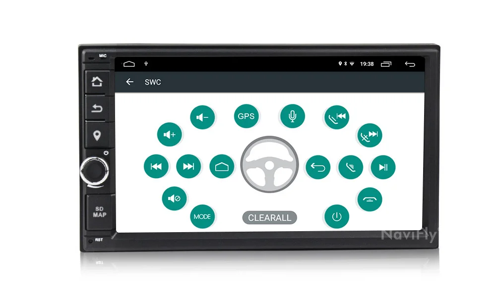 Perfect HD 2Din Android 9.1 2+32G Car Radio Stereo Multimedia Player GPS Navi For Universal TOYOTA Nissan Kia RAV4 FJ CRUISER ALPHARD 12