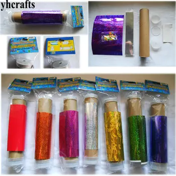 

12PCS/LOT.Make your own kaleidoscope craft kits Assembling kaleidoscope Classic toys DIY phantoscope Kindergarten crafts DIY
