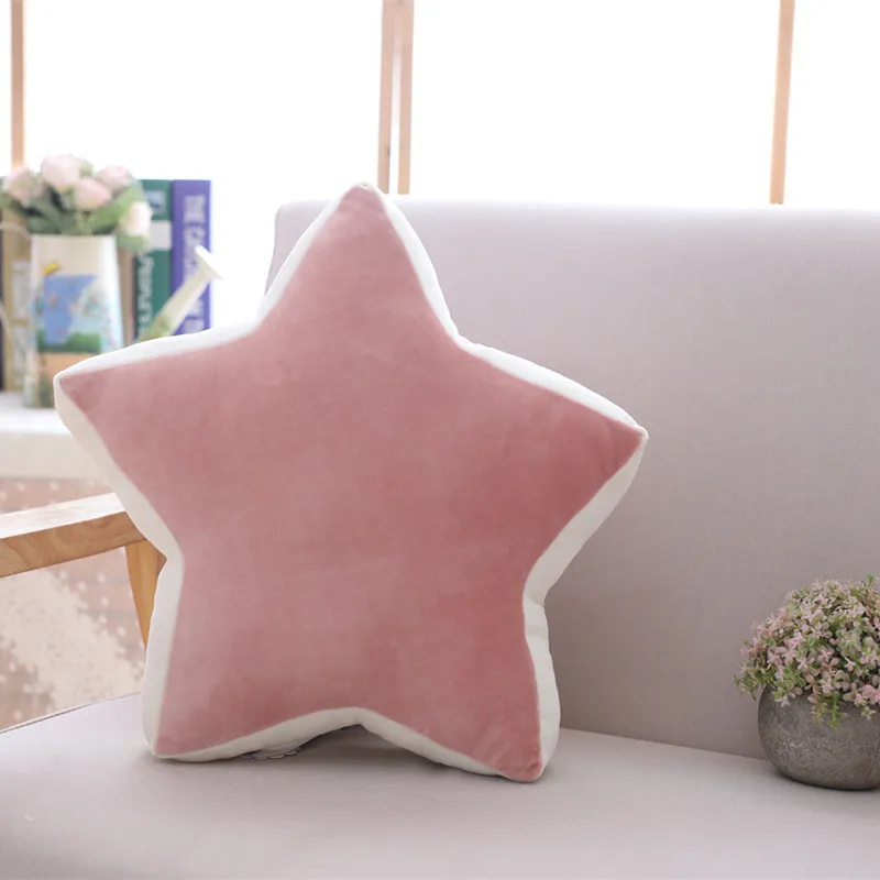Pink Star Ins Радужная Подушка Любовь облака подушки для маленьких девочек подарок на день рождения супер мягкий диван стул спальня украшения Cuscini Divano - Цвет: Pink Star