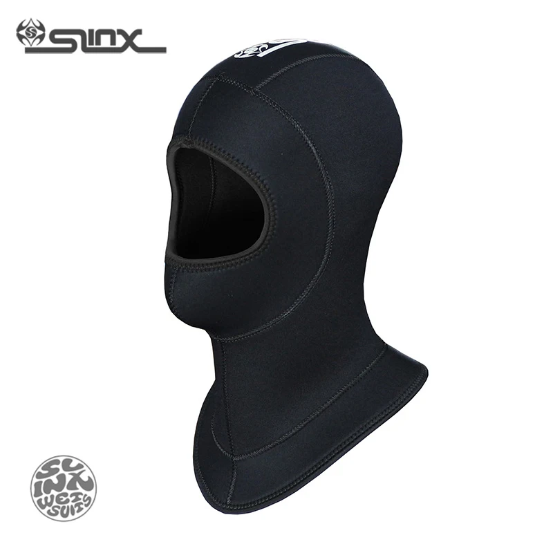 SLINX 1308 5 مللي متر النيوبرين للماء الغوص قبعة المعدات Spearfishing الصيد الغوص السباحة الرقبة كامل الوجه قناع هود كاب SLINX 1308 5 مللي متر النيوبرين للماء الغوص قبعة المعدات Spearfishing الصيد الغوص السباحة الرقبة كامل الوجه قناع هود كاب