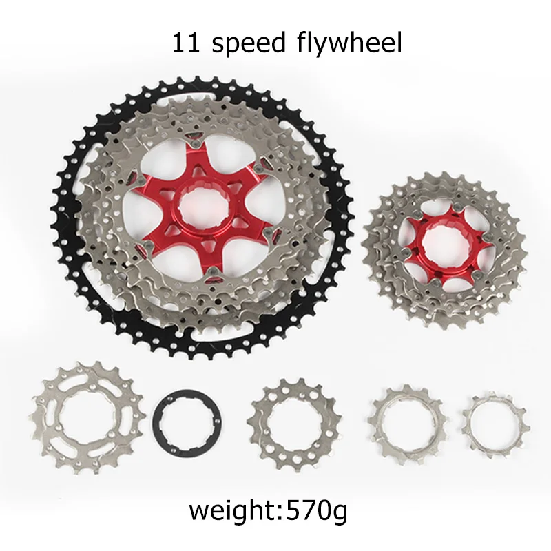 Солнце маховик кассеты 11с 11speed 11-50Т для MTB части велосипеда 