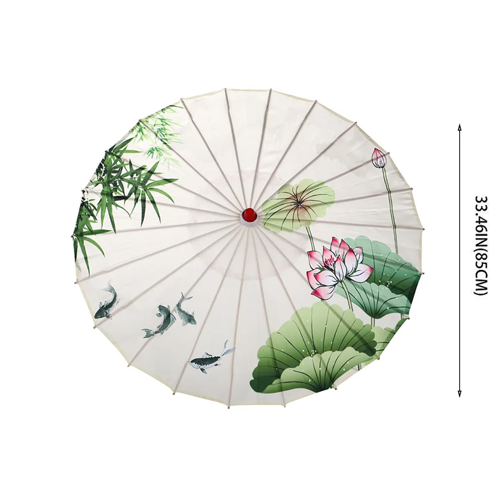 Китайский Шелковый тканевый зонтик в классическом стиле, декоративный зонтик, масляная бумага, Umbrel, классический бамбуковый зонтик для танцев