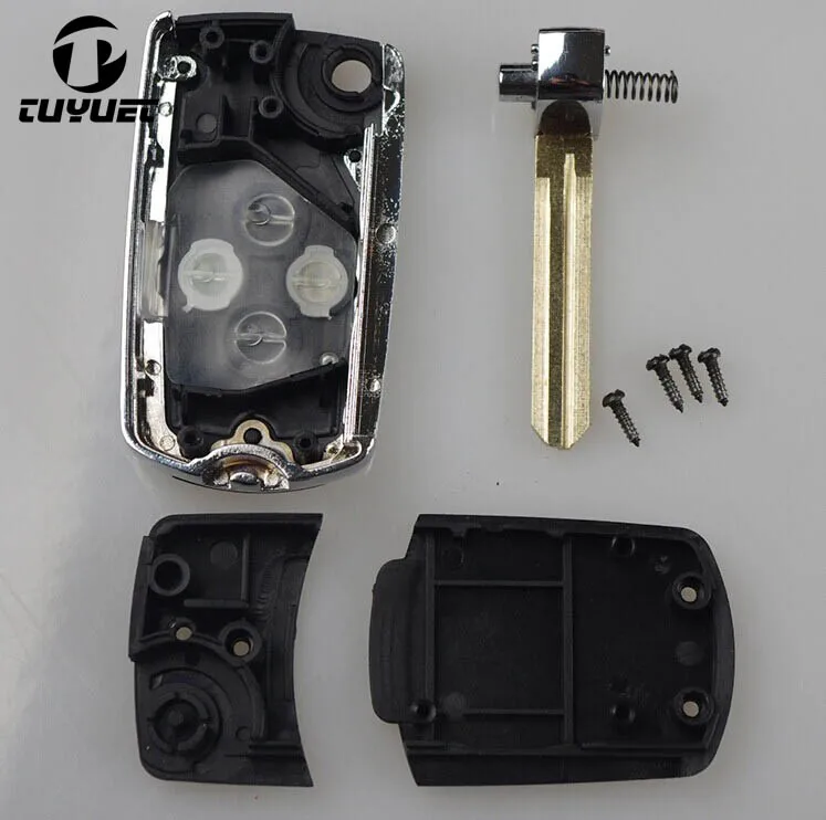 Camry Reiz Corolla RVA4 Modified Key Shell 2 3 Buttons (10)-1