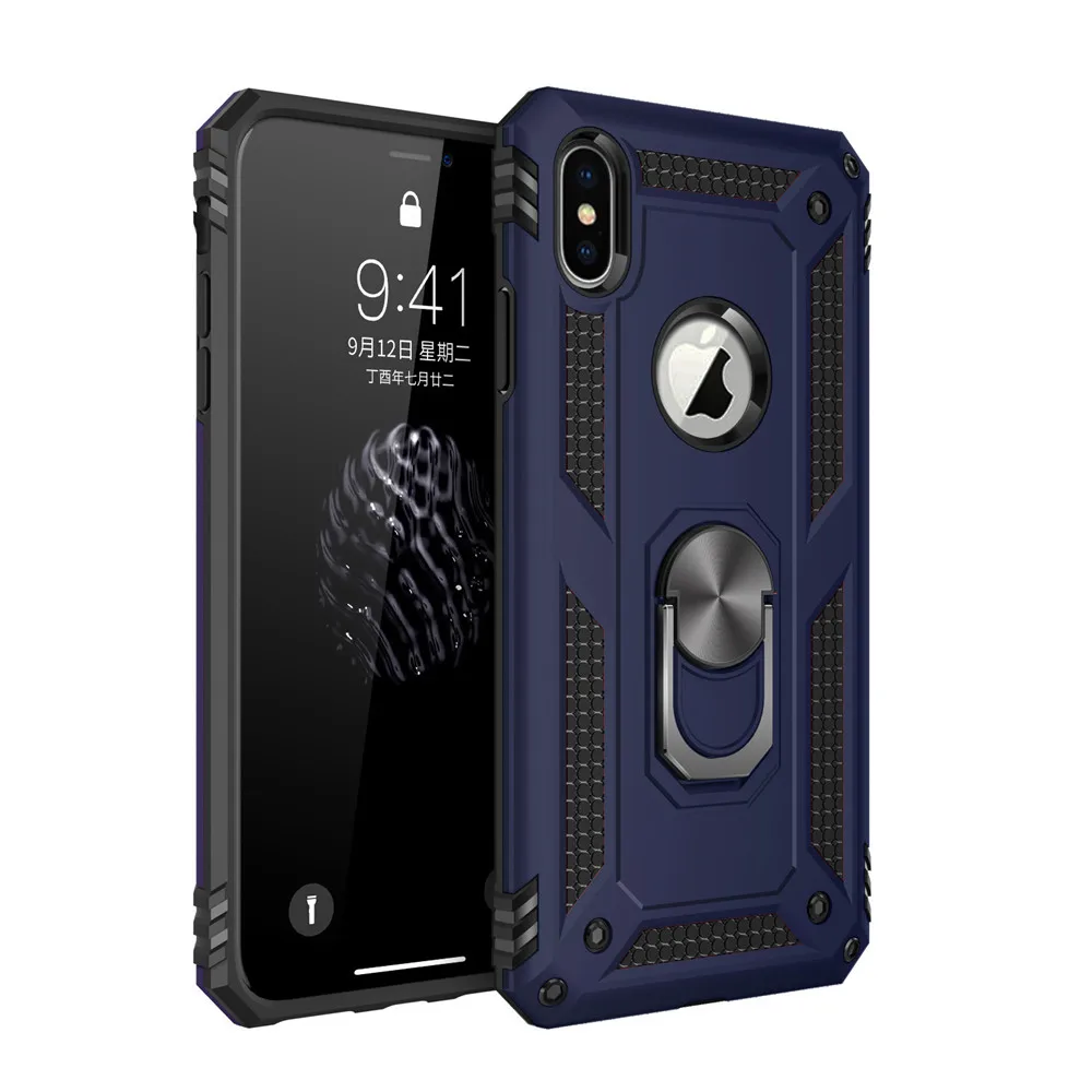 iphone 12 mini leather case For iPhone 13 Pro Max 12 11 7 8 7plus X XS 10 Case Kickstand Armor Cover For iPhone 7 8 Plus XR XS MAX 6s 7+ SE 2020 magnet case best iphone 12 mini case