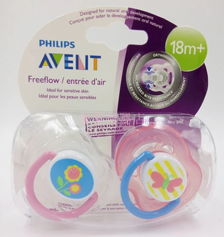 Avent Sucette Sans Bpa Avent Sucette Orthodontique Sucette Avent Freeflow En Silicone 18 Mois Plus 18 M Aliexpress