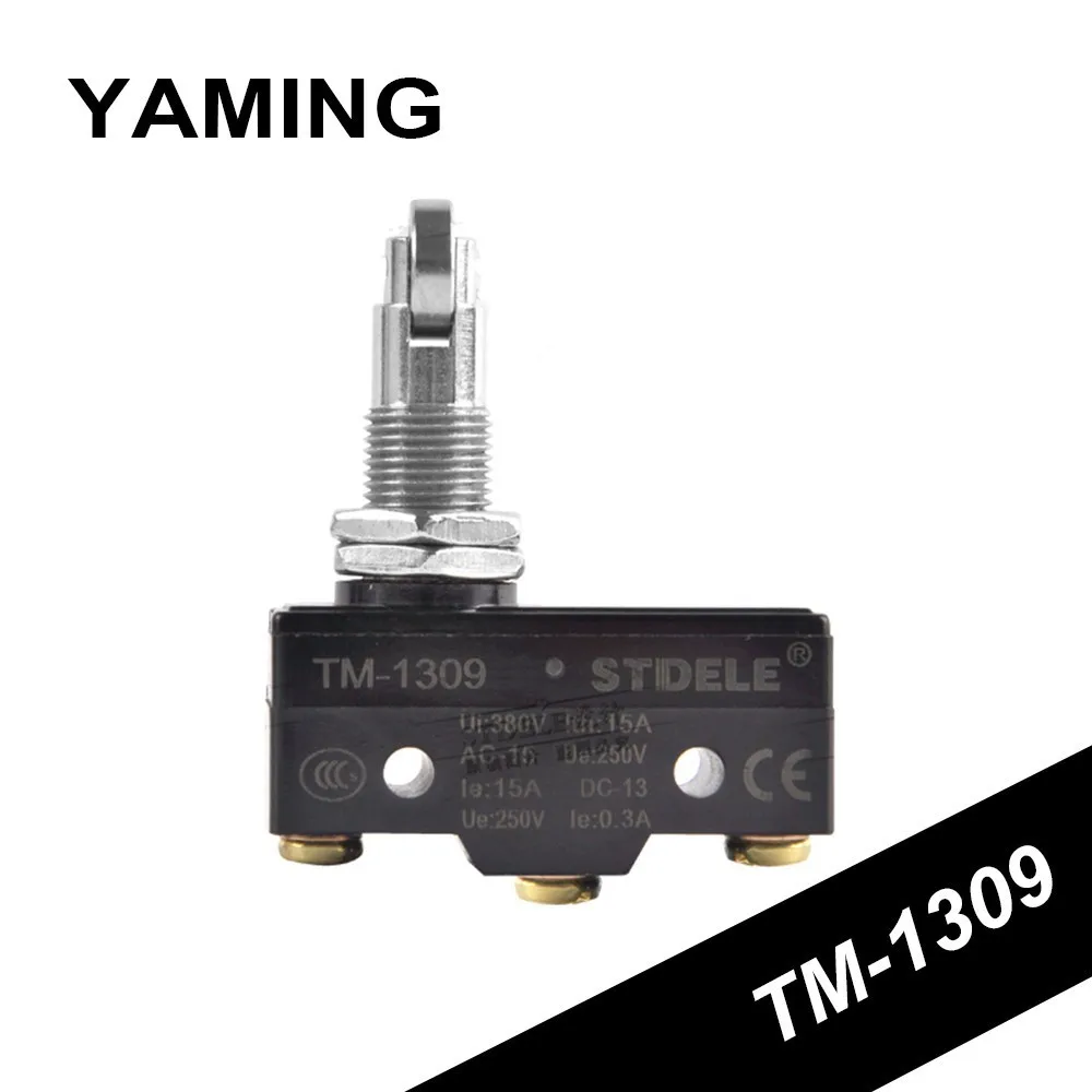 

Limit Switch TM-1309 ( Replace LXW5-11Q2 ) Rolling Wheel Stroke / Travel Micro Switch 1NO1NC silver contact 380V 15A