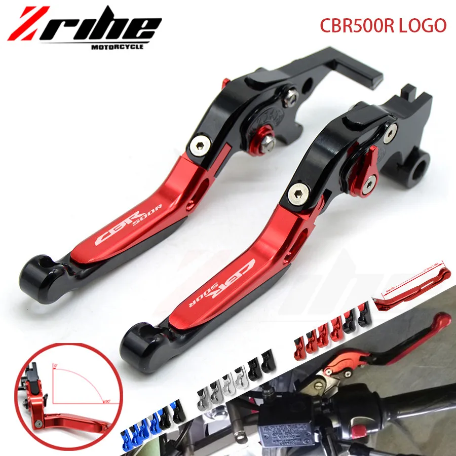 

For CBR500 R CNC Folding Extendable Motorcycle Brake Clutch Levers For HONDA CBR500R CBR500 R CBR 500R CBR 500 R 2013 2014 2015