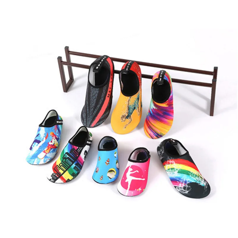 Hot New Slip-on unisex Wading shoes man woman children Yoga Fitness dance shoes NON-slip light GYM shoes quick-drying comfort
