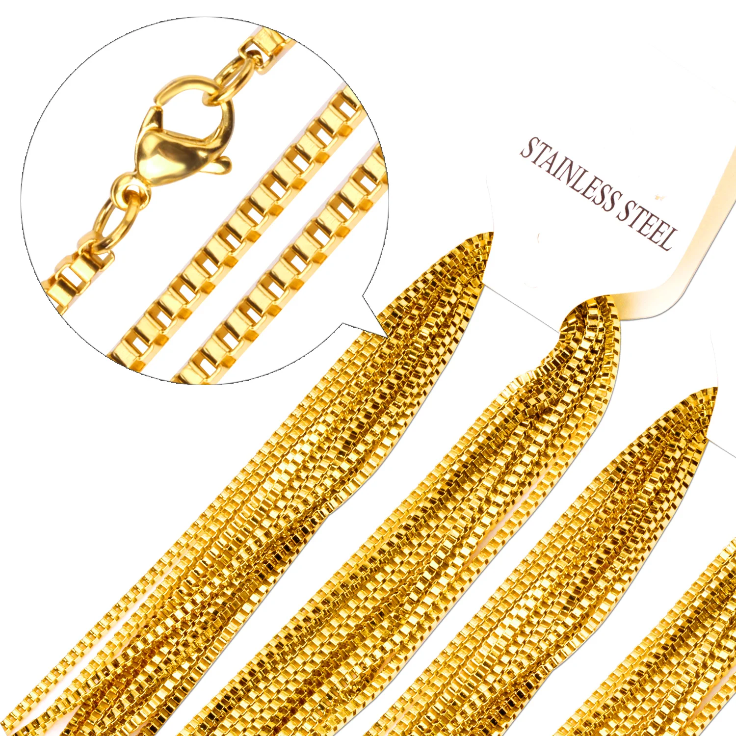 Prix pour En vrac 10 PCS 2mm Largeur Or Popcorn Style Chaîne Bijoux Rolo Lien Chaînes de Collier, En Gros Prix avec Haute qualité. Prix pour En vrac 10 PCS 2mm Largeur Or Popcorn Style Chaîne Bijoux Rolo Lien Chaînes de Collier, En Gros Prix avec Haute qualité.