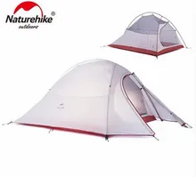 Naturehike Tent 20D Silicone Fabric Ultralight 2 Person Double Layers Aluminum Rod Camping Tent 4 Season With 2 Person Mat Naturehike Tent 20D Silicone Fabric Ultralight 2 Person Double Layers Aluminum Rod Camping Tent 4 Season With 2 Person Mat