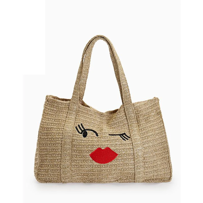 

2017 Creative design Smile Straw Straw with red lip A2896