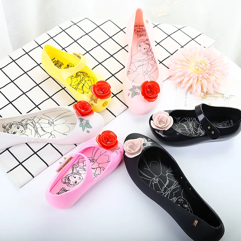Женские прозрачные сандалии Melissa Beauty мягкие летние для мам и девушек 22 5 24 см