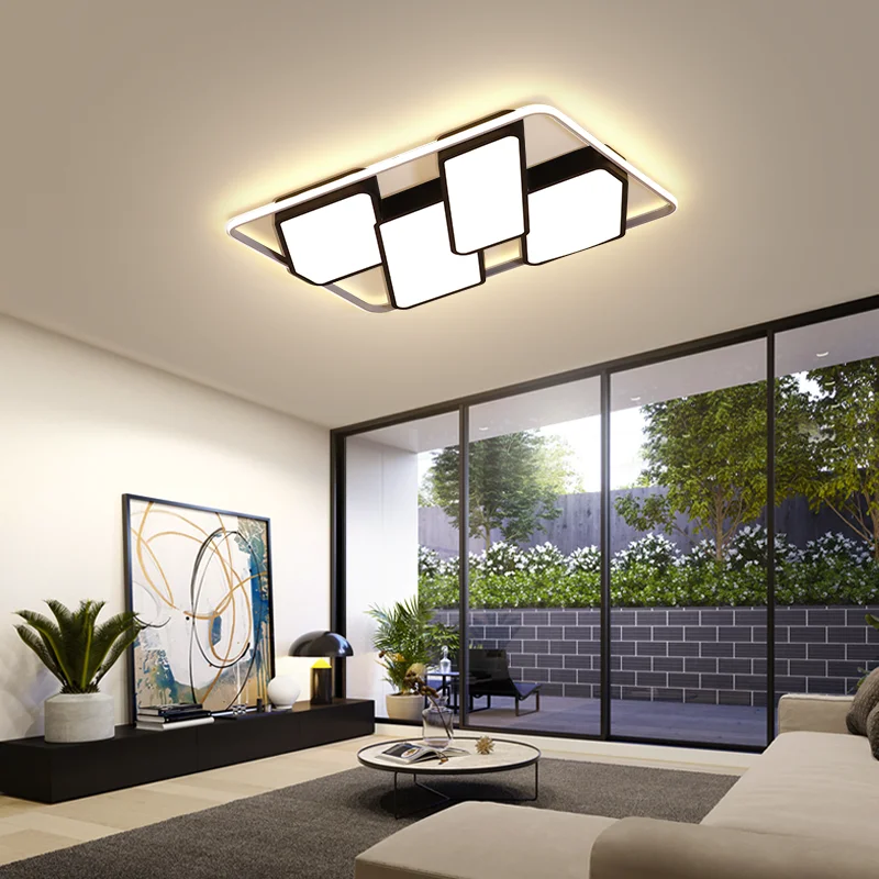 

New Arrival Modern Led ceiling lights For Living room lights Dinning Bedroom Home LED ceiling lamp AC110V 220V lampadario led