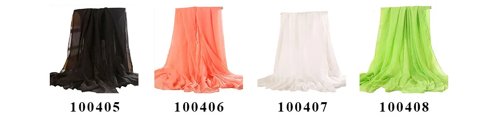 Ladies Chiffon Scarves (8)