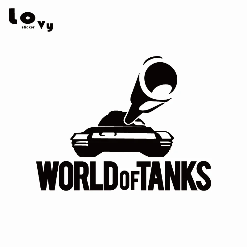 World Of Tanks WOT виниловая забавная наклейка для автомобилей игра автомобиля Наклейка для автомобиля окна двери кузова украшения CA0229