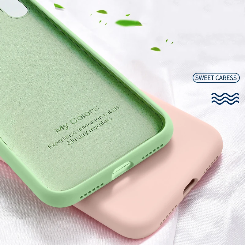 Мягкий жидкий силиконовый чехол для Huawei P30 lite Pro|Бамперы| |