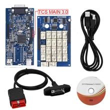 5pcs/lot 2015.3 with keygen new vci cdp auto car code reader TCS cdp pro plus with LED CDP cable car diagnostic-tool