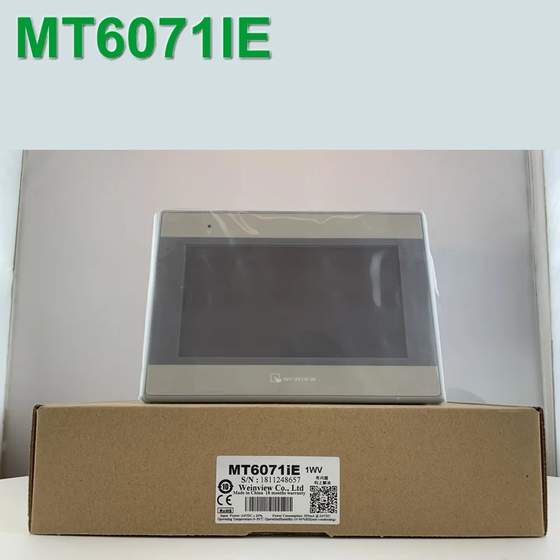 MT6071IE: 7-дюймовый HMI MT6071IE сенсорный экран Weinview с кабелем программирования и
